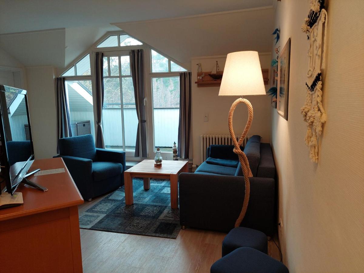 Duenenpark Binz - Komfort Ferienwohnung Mit 1 Schlafzimmer Und Balkon Im Dachgeschoss 282 Exteriör bild